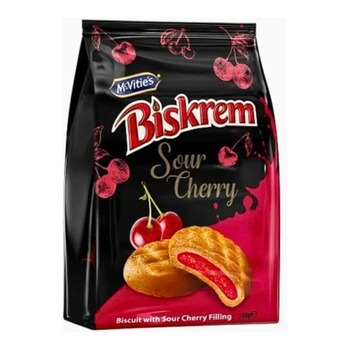 BISKREM SOUR CHERRY BISCUITS