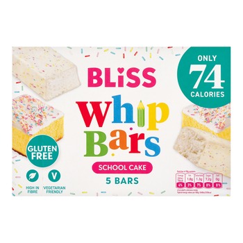 BLISS WHIP BARS SCHOOL CAKE