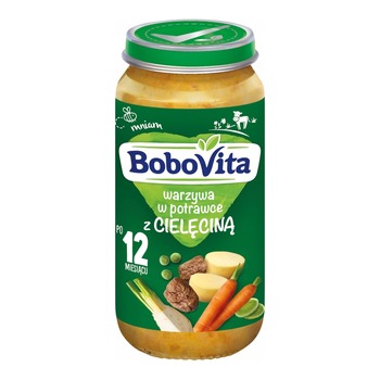 BOBOVITA WARZYWA W POTRAVCE Z CIELECINA