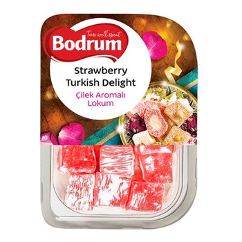 BODRUM STRAWBERRY TURKISH DELIGHT