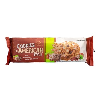 BOGUTTI AMERICAN COOKIES WITH CHOCOLATE CHIPS & HAZELNUTS
