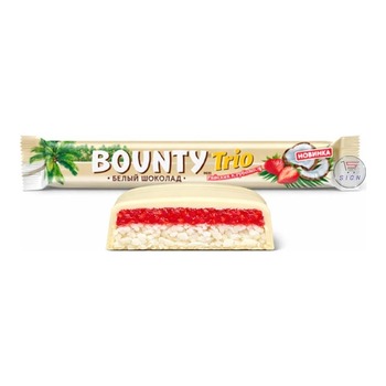 BOUNTY TRIO STRAWBERRY COCONUT (WHITE BOX)