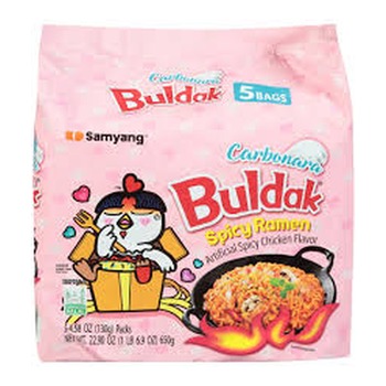 BULDAK CARBONARA FLAVOUR (NO CHEESE)