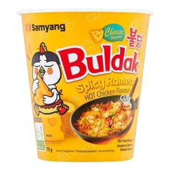 BULDAK CHEESE FLAVOUR SOUP IN CUP