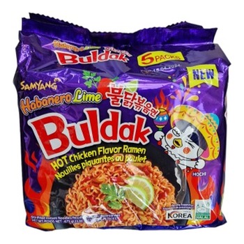 BULDAK SAMYANG HABANERO LIME RAMEN