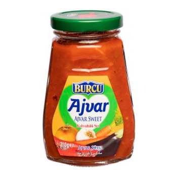 BURCU KONSERVE AJVAR (TATLI)- MILD PASTE