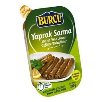 BURCU STUFFED VINE LEAVES WITH OLIVE OIL