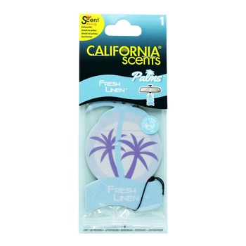 CALIFORNIA SCENTS FRESH LINEN CAR FRESHENER