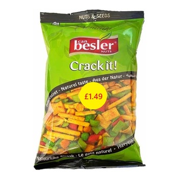 CAN BESLER NUTS CRACK IT MIXED NUTS PM£1.59