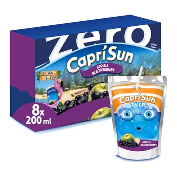 CAPRI-SUN ZERO APPLE & BLACKCURRANT
