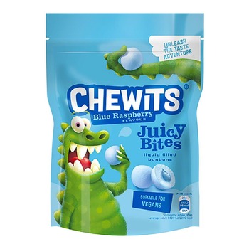 CHEWITS JUICY BITES BLUE RASPBERRY