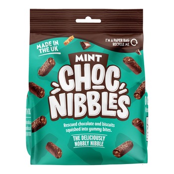 CHOC NIBBLES MINT BISCUIT BITES