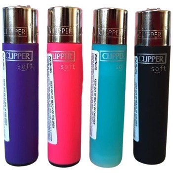 CLIPPER LIGHTER PINK BLACK BLUE PURPLE (4 COLOURS)