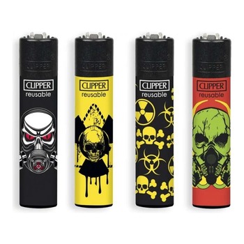 CLIPPER LIGHTER RADIO SKULLS