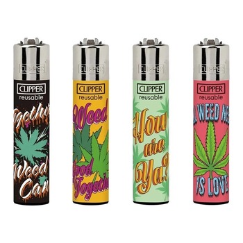 CLIPPER LIGHTER WEED SLOGAN 3