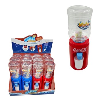 COCA COLA PEPSI WATER DISPENSER TOY WITH CANDY