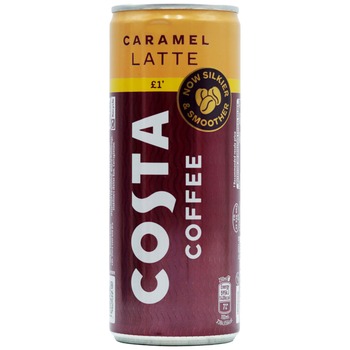 COSTA COFFEE CARAMEL LATTE PM£1.00