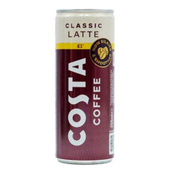 COSTA COFFEE CLASSIC LATTE PM£1.00
