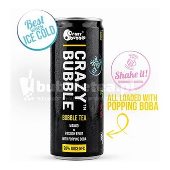 CRAZY BUBBLE TEA MANGO&PASSION FRUIT