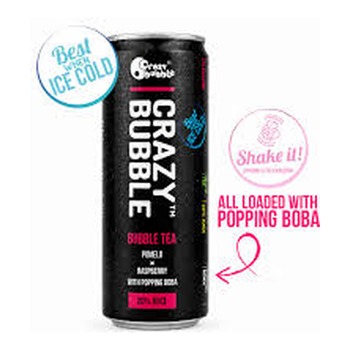 CRAZY BUBBLE TEA POMELO&RASPBERRY