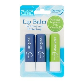 DERMA INTENSIVE LIP BALM 3PACK