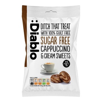 DIABLO SUGAR FREE CAPPUCCINO & CREAM SWEETS
