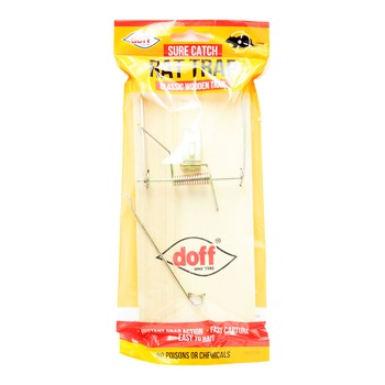 DOFF SURE CATCH WOODEN RAT TRAP