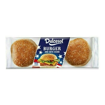 DULCESOL BURGER BUNS WITH SESAME