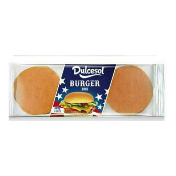 DULCESOL PLAIN BURGER BUNS