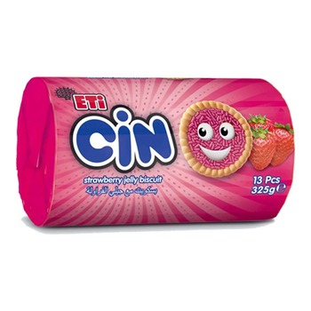 ETI CIN STRAWBERRY JELLY BISCUIT