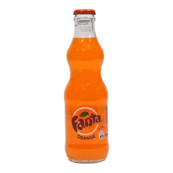 FANTA GLASS BOTTLE