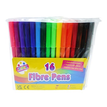 FIBRE PENS (1090 WHITE BOX)