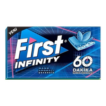 FIRST INFINITY 60 DAKIKA(BLUE) CHEWING GUM