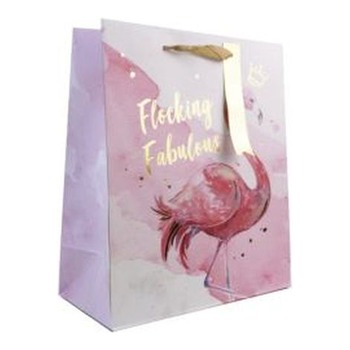 GIFT BAG FLOCKING FABULOUS