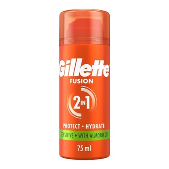 GILLETTE FUSION SHAVE GEL SENSITIVE WITH ALMOND OIL (46484)