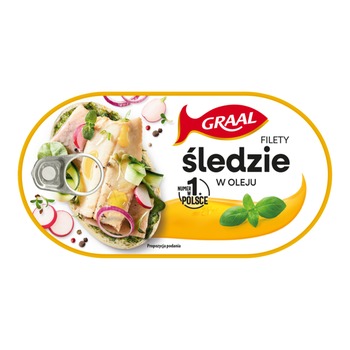 GRAAL HERRING FILLETS IN OIL