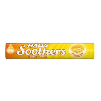 HALLS SOOTHERS HONEY&LEMON
