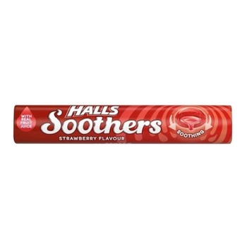HALLS SOOTHERS STRAWBERRY