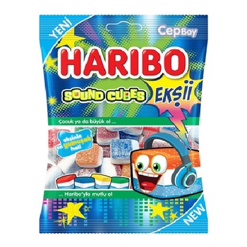HARIBO FIZZY SOUND CUBES