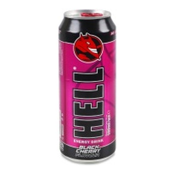 HELL BLACK CHERRY ENERGY DRINK