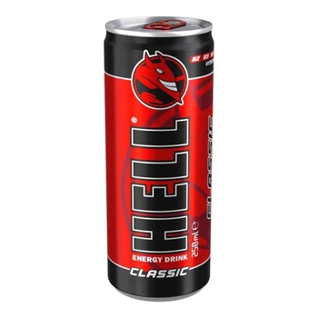 HELL CLASSIC ENERGY DRINK PM£0.79 BUY 10 GET 1 FREE
