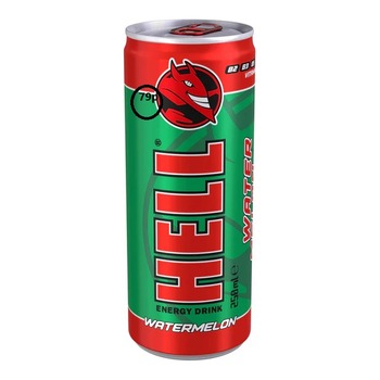 HELL WATERMELON ENERGY DRINK PM 79P BUY 10 GET 1 FREE