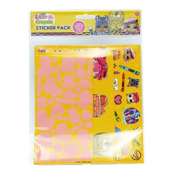 HUNTER PRICE LOL CRAYOLA STICKER SHEET