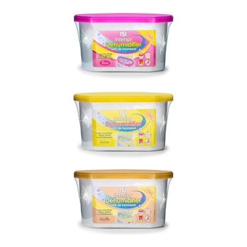 INTERIOR DEHUMIDIFIER VANILLA/LEMON/ROSE (151)