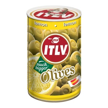 ITLV GREEN OLIVES WITH LEMON