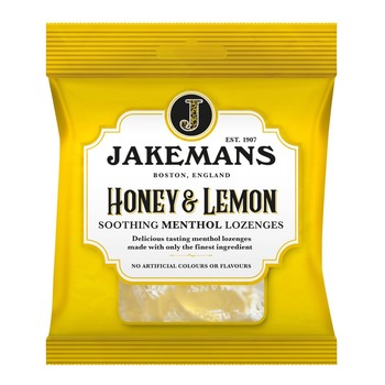 JAKEMANS LOZENGLES HONEY & LEMON
