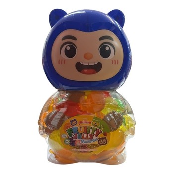 JELLYMAN FRUITTY JELLY MONSTERS (MONSTER SHAPE PLASTIC JAR))