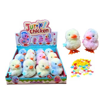 JUMP CHICKEN HAPPY THE FARM TOY