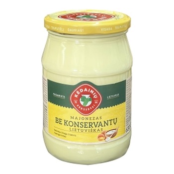KEDAINIU MAJONEZAS BE KONCERVANTU