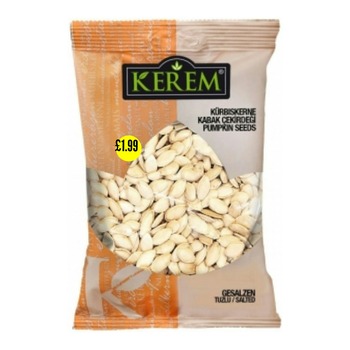 KEREM PUMPKIN SEEDS PM£1.99